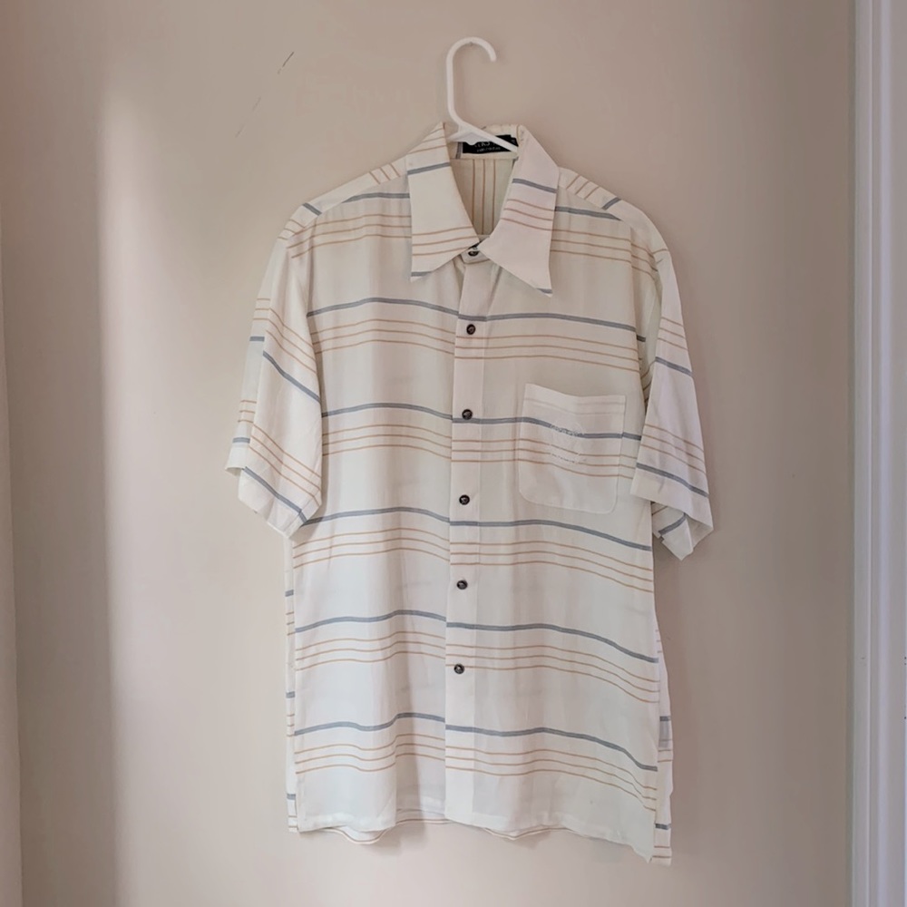 Vintage versace men dress shirt